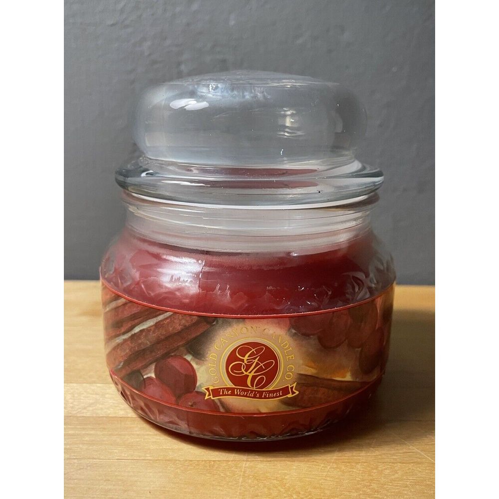 NEW Gold Canyon Cinnaberry 2 Wick Candle 8oz Jar - Discontinued Scent